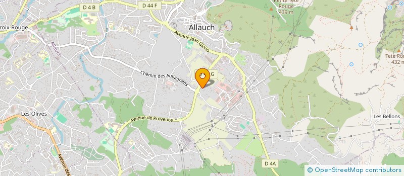 localisation de l'entreprise MONSIEUR GILBERT LAPASSET  ALLAUCH