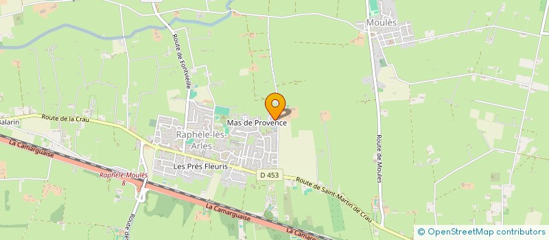 localisation de l'entreprise MONSIEUR GILBERT LAUGIER  ARLES