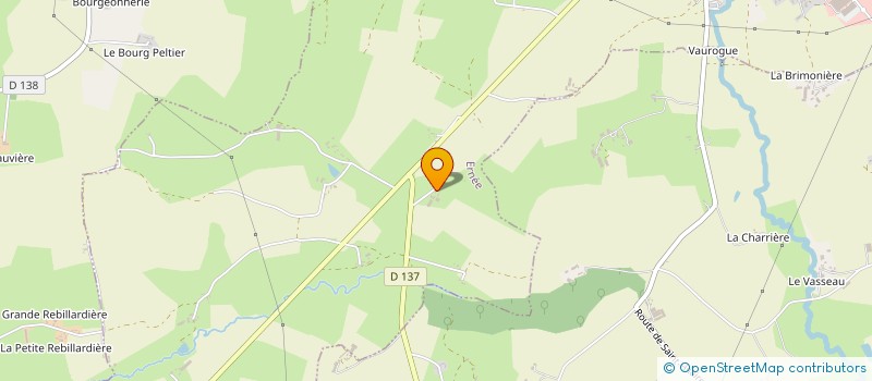 localisation de l'entreprise MONSIEUR GILBERT LE BOURDAIS  ERNEE