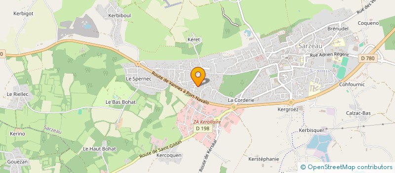 localisation de l'entreprise MONSIEUR GILBERT LE JOUBIOUX  LE TOUR-DU-PARC