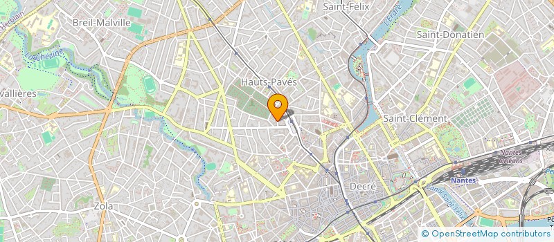 localisation de l'entreprise MONSIEUR GILBERT LE LEZ  NANTES