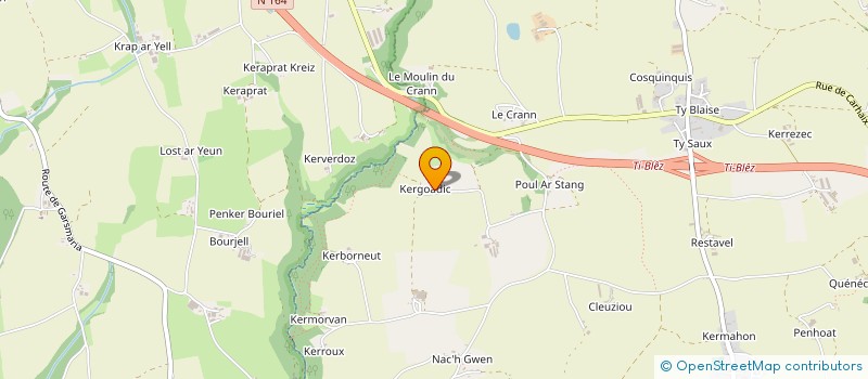 localisation de l'entreprise MONSIEUR GILBERT LE MENN  LENNON