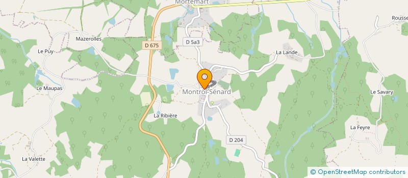 localisation de l'entreprise MONSIEUR GILBERT LEBRUN à NOUIC