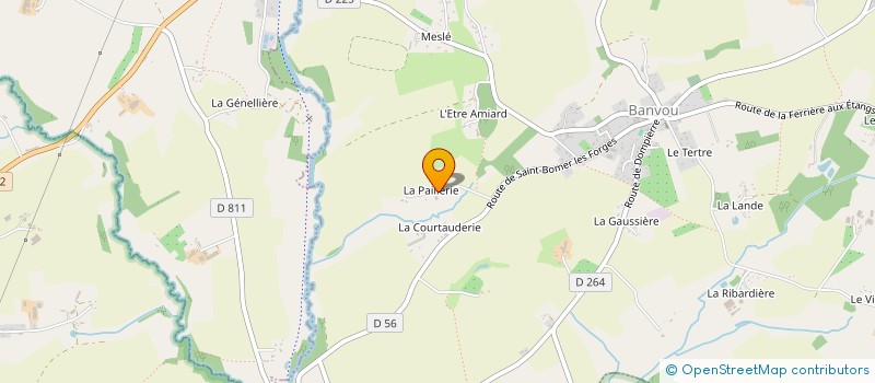 localisation de l'entreprise MONSIEUR GILBERT LECELLIER à BANVOU