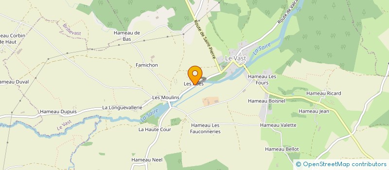 localisation de l'entreprise MONSIEUR GILBERT LEFEVRE  QUETTEHOU