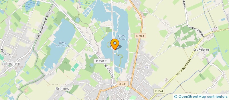 localisation de l'entreprise MONSIEUR GILBERT LEGGHE  ARDRES