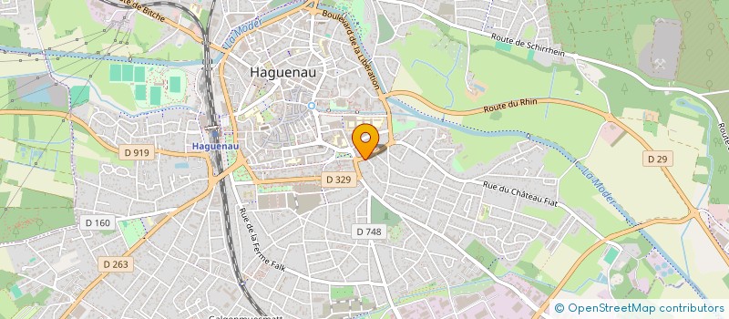 localisation de l'entreprise MONSIEUR GILBERT LEICHTNAM  HAGUENAU