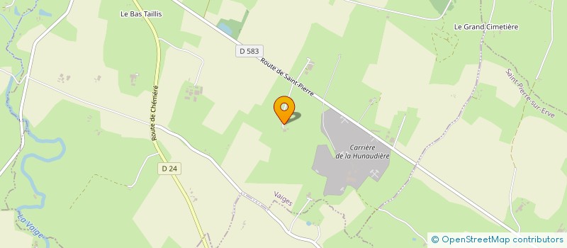 localisation de l'entreprise MONSIEUR GILBERT LENAIN  VAIGES