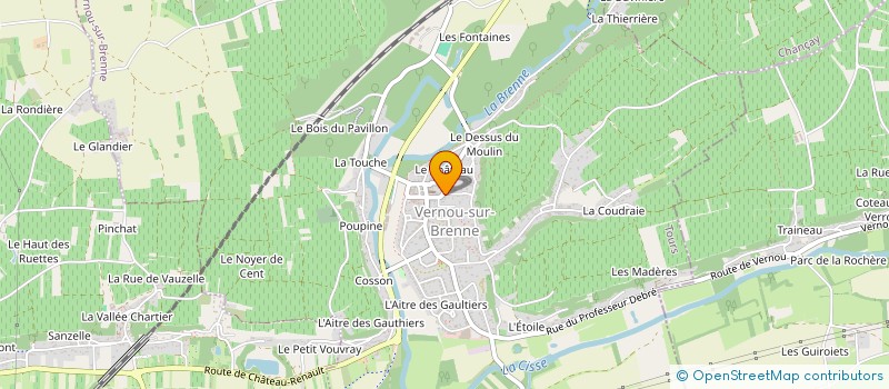 localisation de l'entreprise MONSIEUR GILBERT LENOIR à NOIZAY