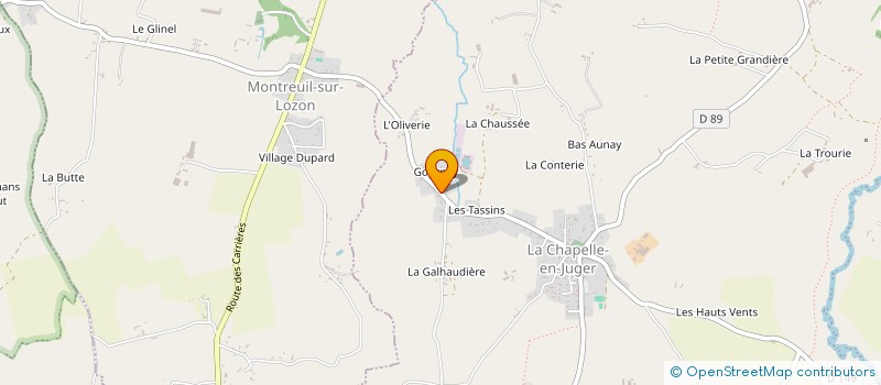 localisation de l'entreprise MONSIEUR GILBERT LEVAVASSEUR  THEREVAL