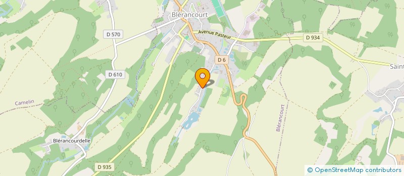 localisation de l'entreprise MONSIEUR GILBERT LEVI  BLERANCOURT