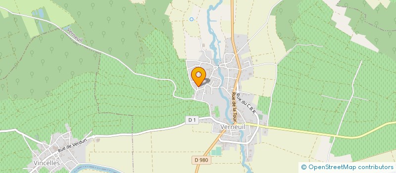 localisation de l'entreprise MONSIEUR GILBERT LHEUREUX  VERNEUIL