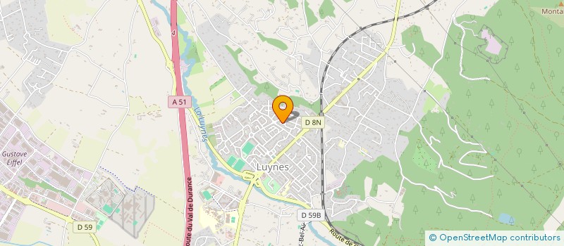 localisation de l'entreprise MONSIEUR GILBERT LIEUTAUD  AIX EN PROVENCE