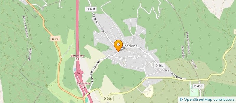 localisation de l'entreprise MONSIEUR GILBERT LONG à BELCODENE