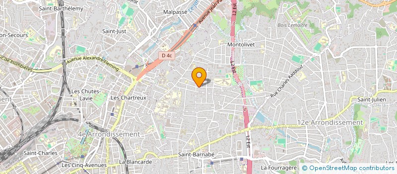 localisation de l'entreprise MONSIEUR GILBERT LOPES à MARSEILLE