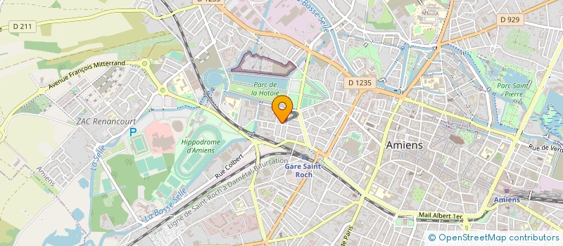 localisation de l'entreprise MONSIEUR GILBERT LOUVION  AMIENS