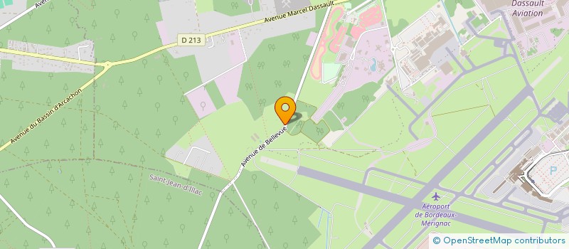 localisation de l'entreprise MONSIEUR GILBERT MABILE  MERIGNAC