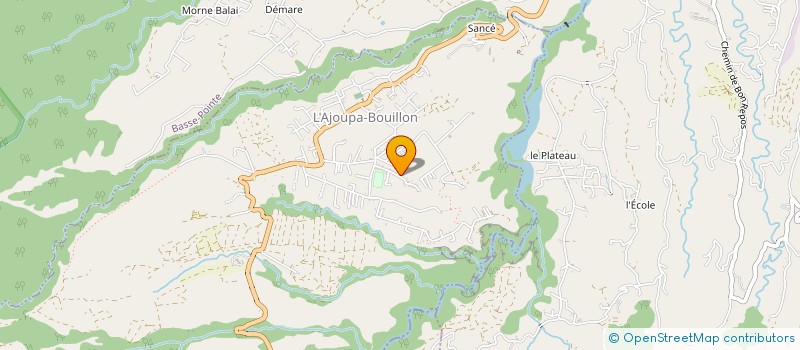 localisation de l'entreprise MONSIEUR GILBERT MADURAY  L'AJOUPA-BOUILLON