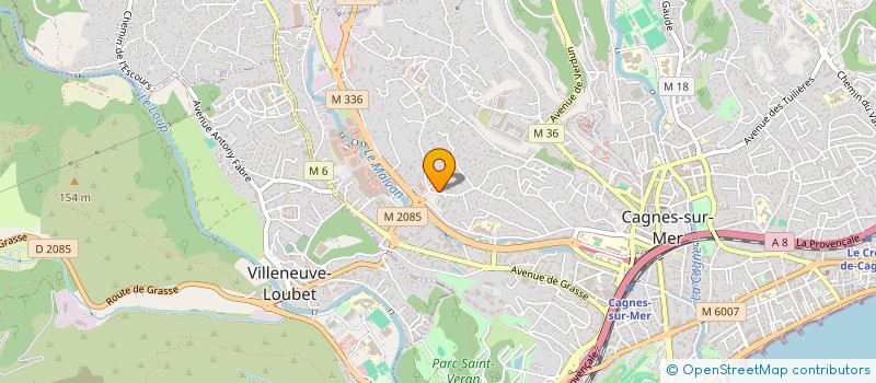 localisation de l'entreprise MONSIEUR GILBERT MAJONE à CAGNES-SUR-MER