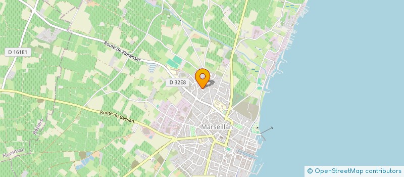 localisation de l'entreprise MONSIEUR GILBERT MALLET à MARSEILLAN