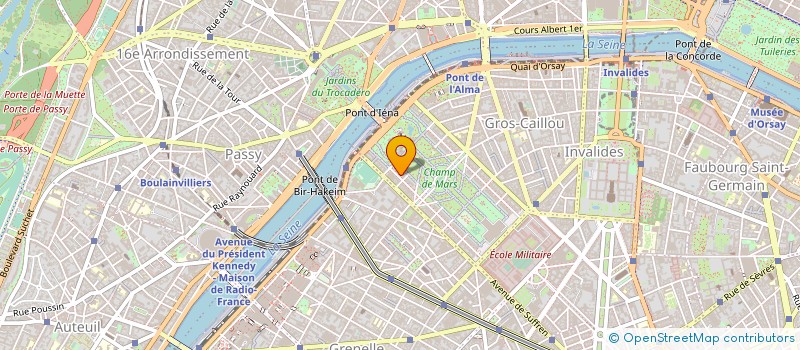 localisation de l'entreprise MONSIEUR GILBERT MANCEAU  PARIS