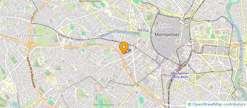 localisation de l'entreprise MONSIEUR GILBERT MARCELINO CAPELA  MONTPELLIER