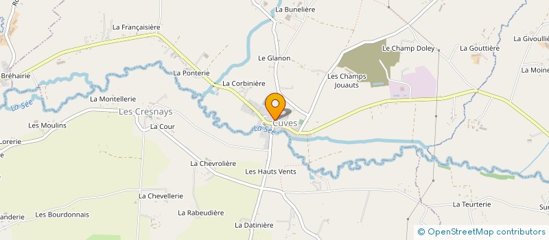 localisation de l'entreprise MONSIEUR GILBERT MARIE à CUVES