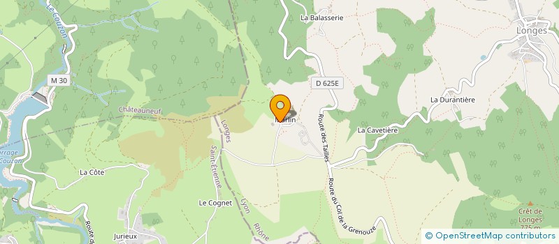 localisation de l'entreprise MONSIEUR GILBERT MAS  LONGES