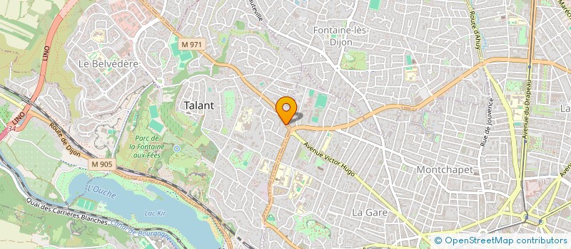 localisation de l'entreprise MONSIEUR GILBERT MEIMOUN  TALANT