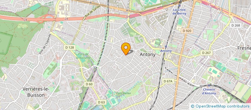 localisation de l'entreprise MONSIEUR GILBERT MENAPACE à ANTONY