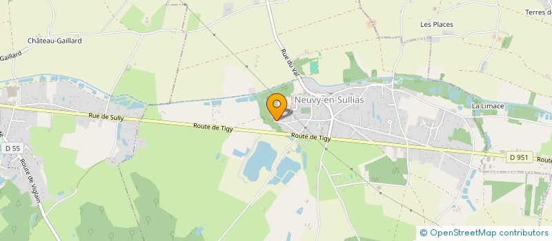 localisation de l'entreprise MONSIEUR GILBERT MENEAU à NEUVY-EN-SULLIAS