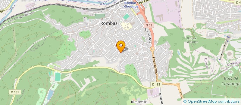 localisation de l'entreprise MONSIEUR GILBERT MICELI  ROMBAS