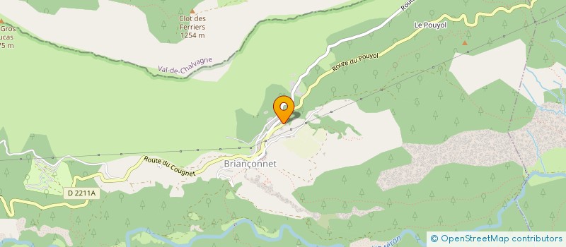 localisation de l'entreprise MONSIEUR GILBERT MICHEL  BRIANCONNET