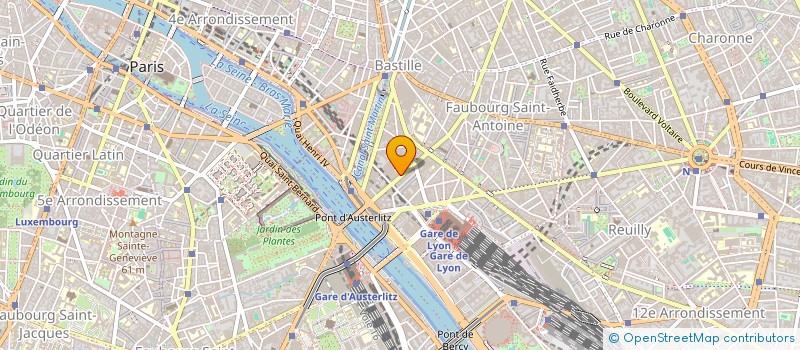 localisation de l'entreprise MONSIEUR GILBERT MIGINIAC  PARIS