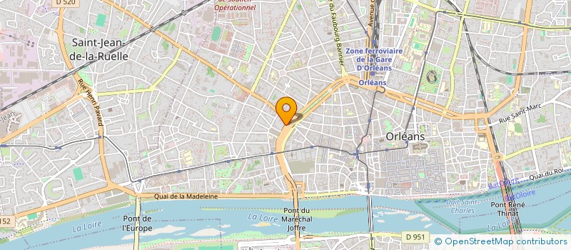 localisation de l'entreprise MONSIEUR GILBERT MILLOT  ORLEANS