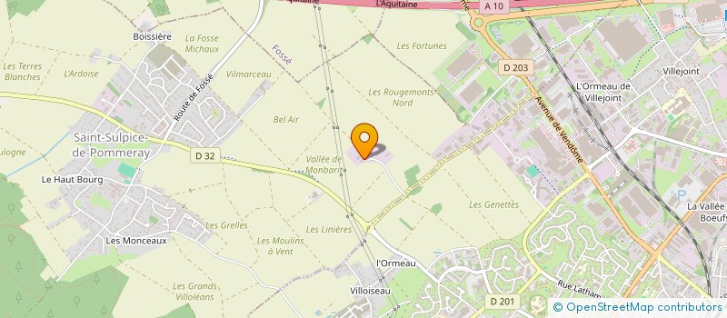 localisation de l'entreprise MONSIEUR GILBERT MONTAUDON  SAINT-SULPICE-DE-POMMERAY