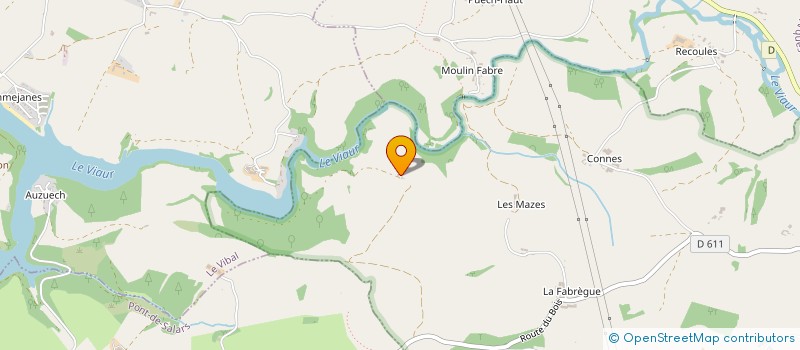 localisation de l'entreprise MONSIEUR GILBERT MONTEILLET  SEGUR