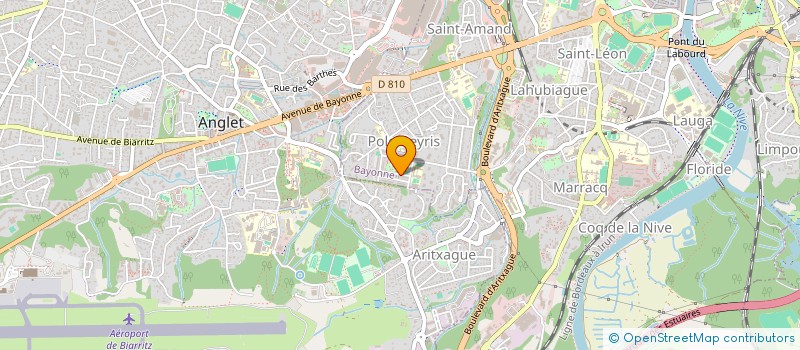 localisation de l'entreprise MONSIEUR GILBERT MOREAU à BAYONNE