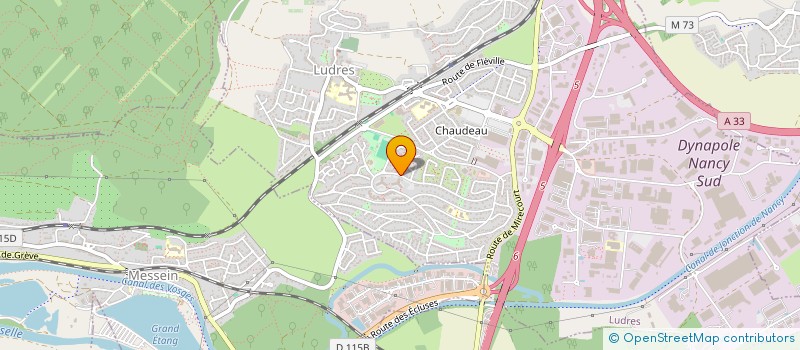 localisation de l'entreprise MONSIEUR GILBERT MOSSON  LUDRES