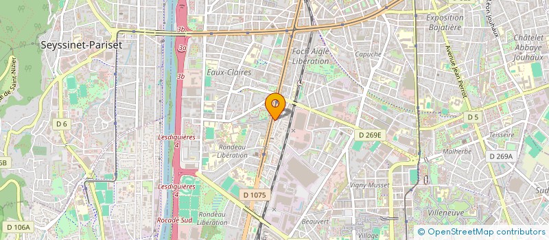 localisation de l'entreprise MONSIEUR GILBERT MOULIN à GRENOBLE