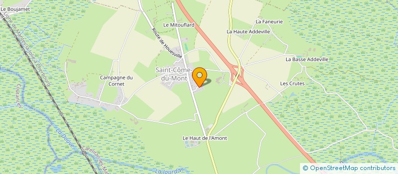 localisation de l'entreprise MONSIEUR GILBERT MOULIN  CARENTAN-LES-MARAIS