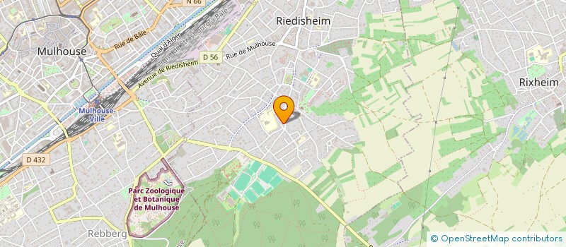 localisation de l'entreprise MONSIEUR GILBERT NAVARRO  RIEDISHEIM