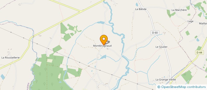 localisation de l'entreprise MONSIEUR GILBERT NICAUD à MAILHAC-SUR-BENAIZE