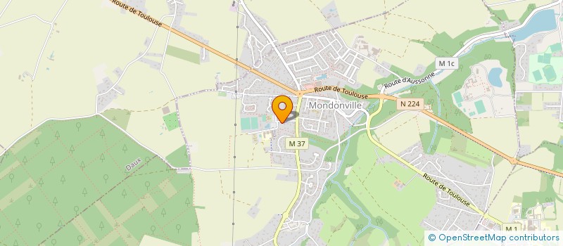 localisation de l'entreprise MONSIEUR GILBERT NLEMBA  MONDONVILLE