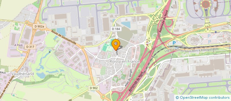 localisation de l'entreprise MONSIEUR GILBERT NOREL  ROISSY-EN-FRANCE