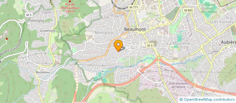 localisation de l'entreprise MONSIEUR GILBERT ODOUL à BEAUMONT