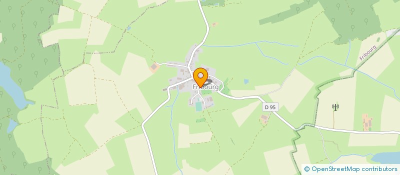 localisation de l'entreprise MONSIEUR GILBERT OSTER  FRIBOURG