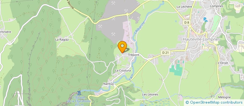 localisation de l'entreprise MONSIEUR GILBERT PALLET  PLATEAU D'HAUTEVILLE