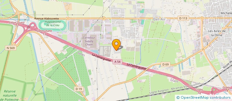 localisation de l'entreprise MONSIEUR GILBERT PECOUT  SALON-DE-PROVENCE