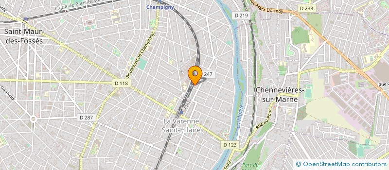 localisation de l'entreprise MONSIEUR GILBERT PELE à SAINT-MAUR-DES-FOSSES